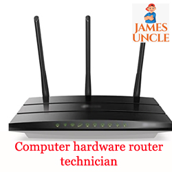 Computer hardware router technician Mr. Chandan Mukherjee in Suryapur